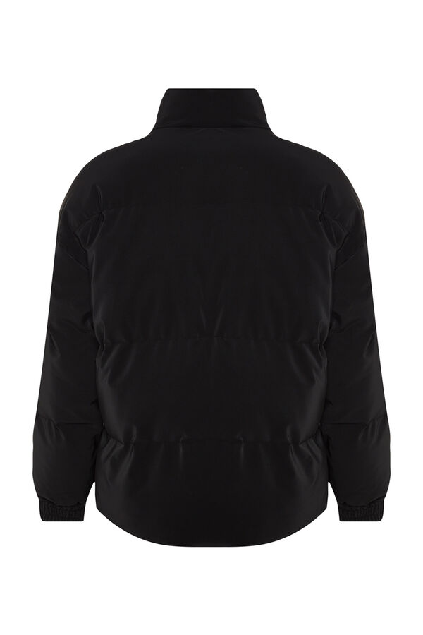 Trendyol Classic wool blend coat black
