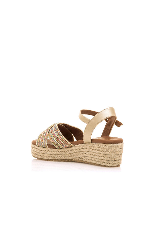 MTNG Platform sandals printed