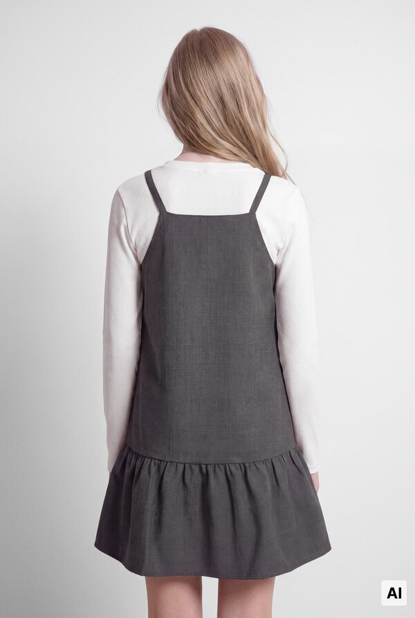 Springfield Kids Pichi tailoring ni&ntilde;a gris