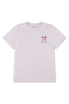 Abercrombie Kids Camiseta oversize manga corta