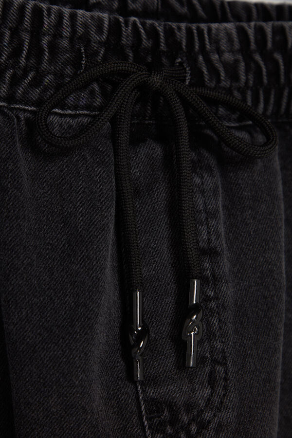 Trendyol Cal&ccedil;a jeans masculina comum preto