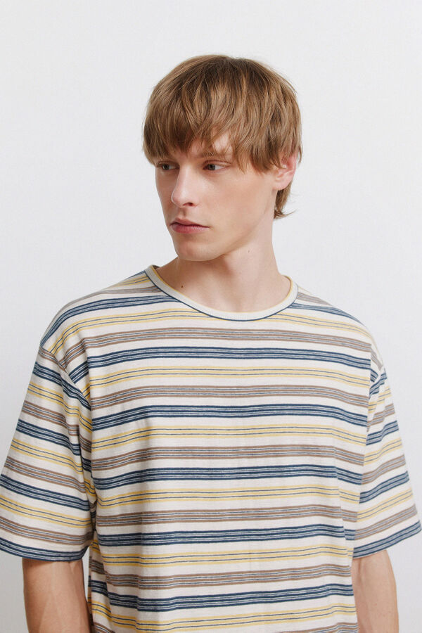Springfield Striped T-shirt white