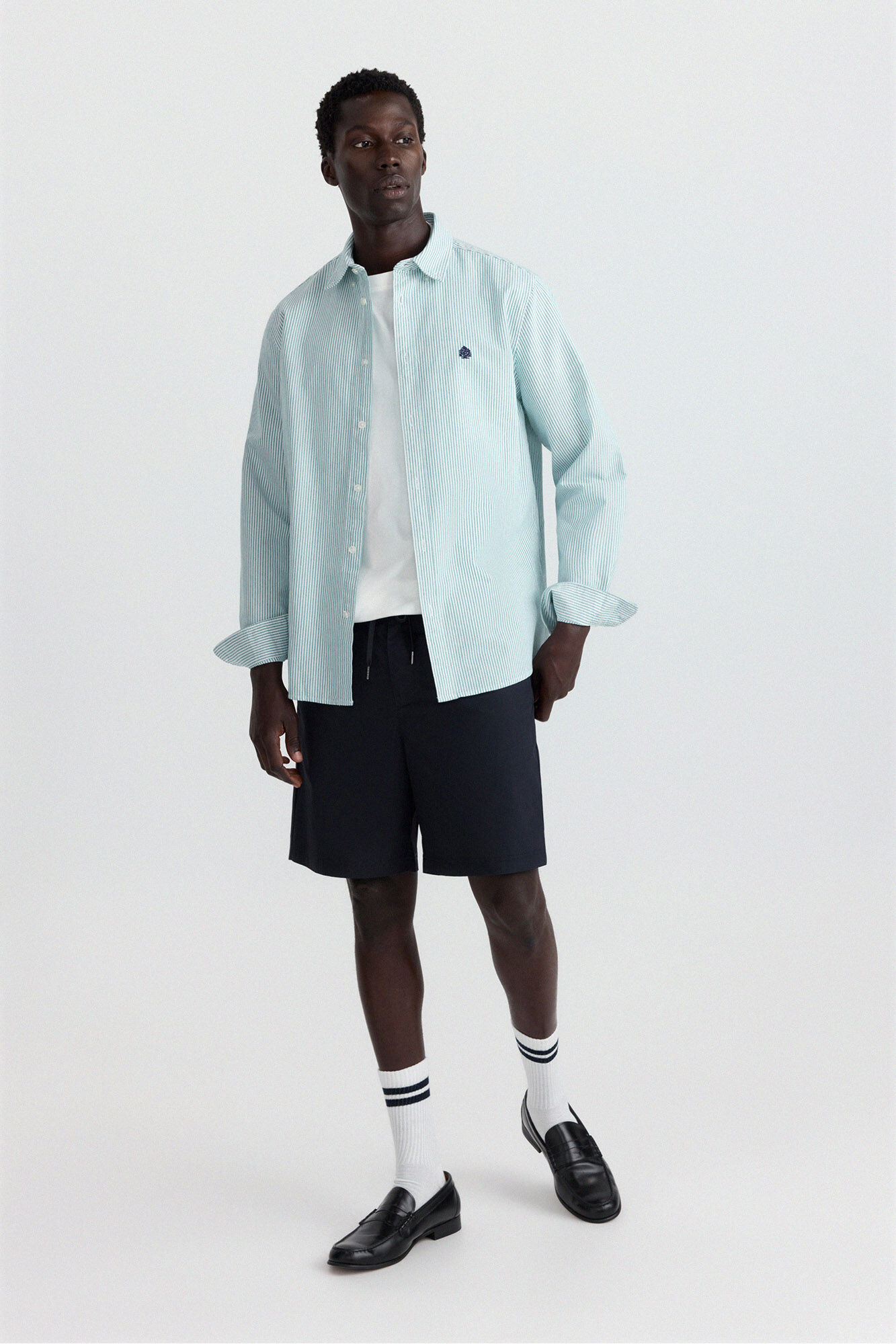 Springfield Camisa oxford &agrave;s riscas