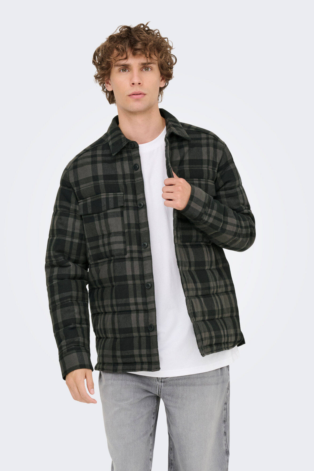 Only & Sons Sobrecamisa manga larga