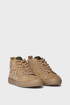 Toni Pons Zapato abotinado flores