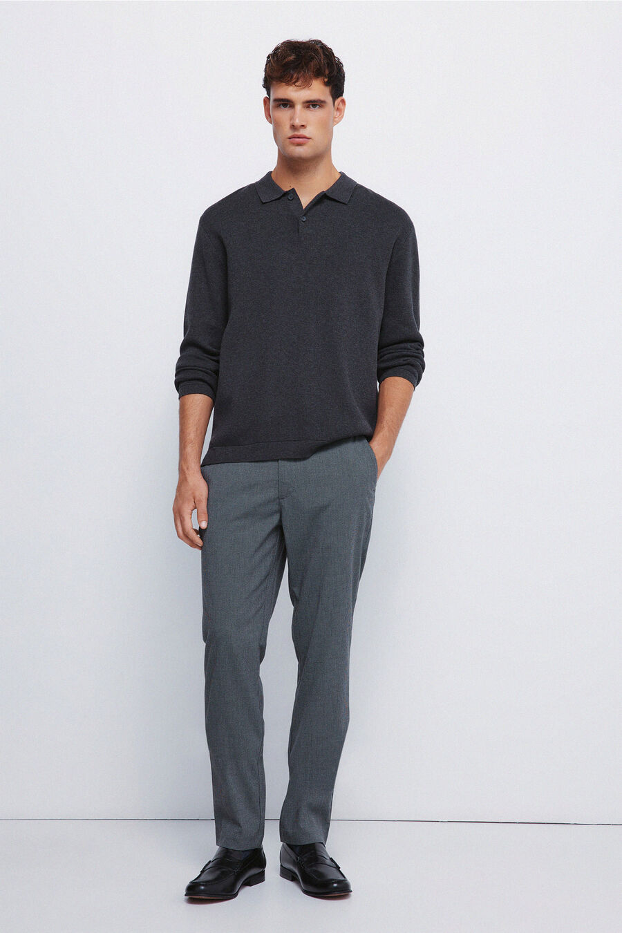 Pantalón estructura vigoré slim fit