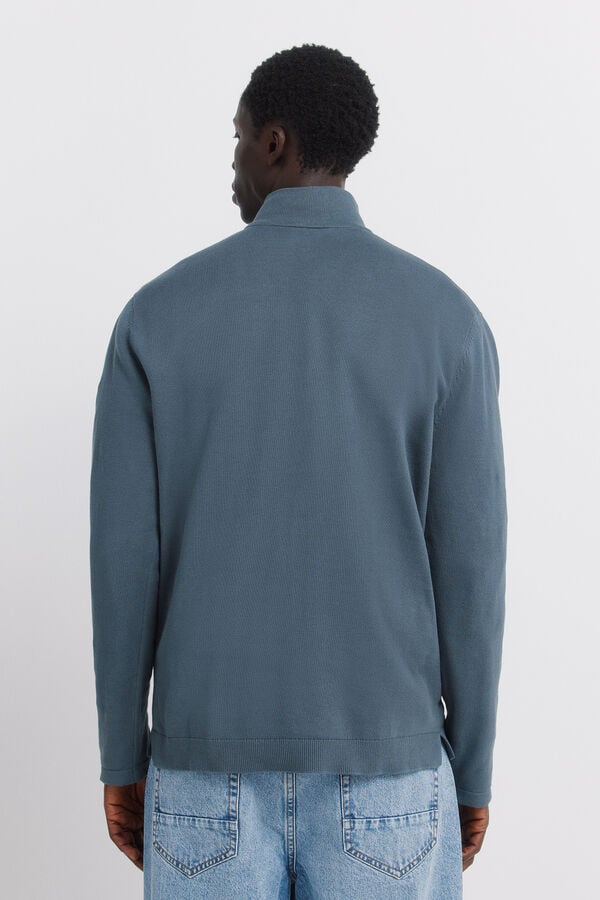 Springfield Basic zip- zip fastening blue