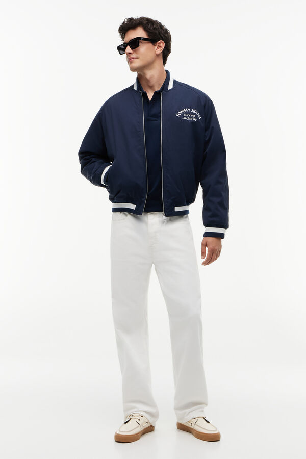 Tommy Jeans Polo manga corta azul