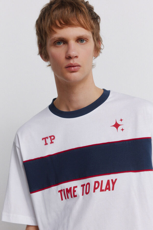 Springfield Time to play T-shirt white