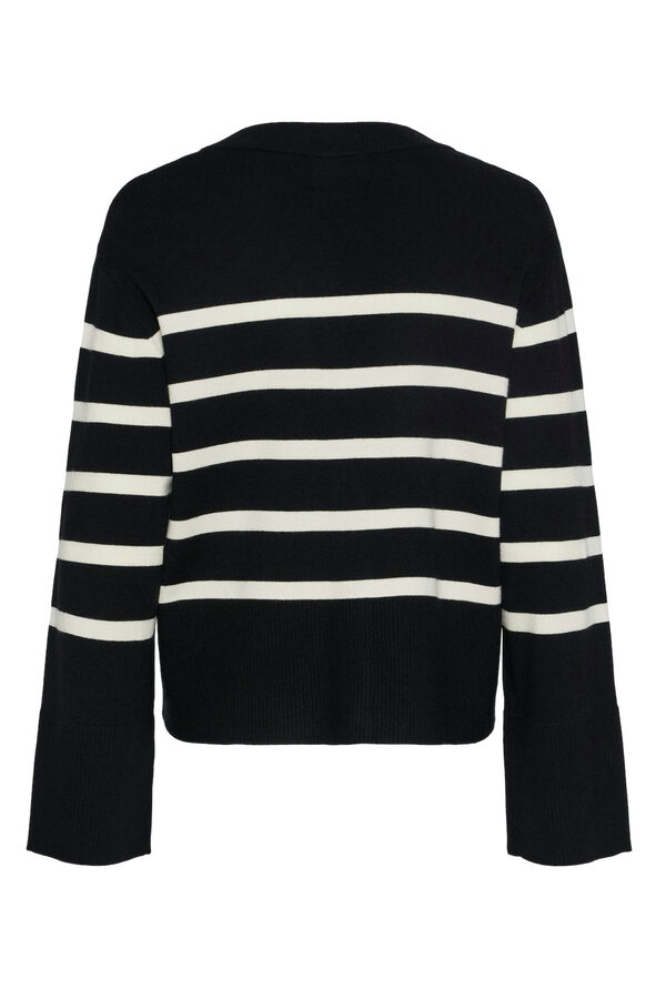 Pieces C&aacute;rdigan de punto negro