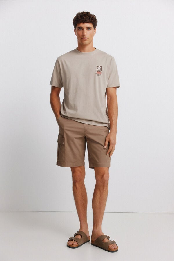 Springfield Springfield logo collage T-shirt nude