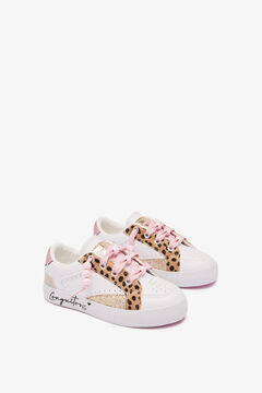 Conguitos Zapatillas estampado glitter glow