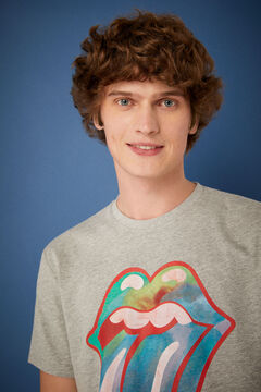 Springfield T-shirt Rolling Stones cinza