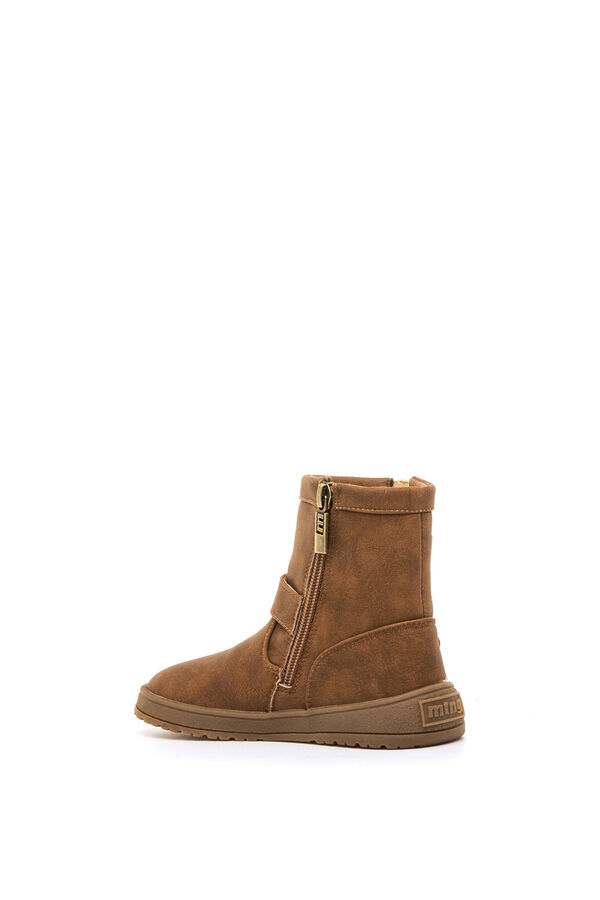 MTNG Biker barefoot ankle boots mink