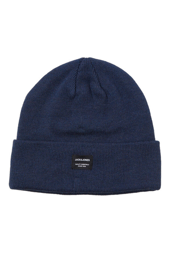 Jack & Jones bon&eacute; de malha azul