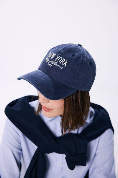 Springfield "New York" cap blue