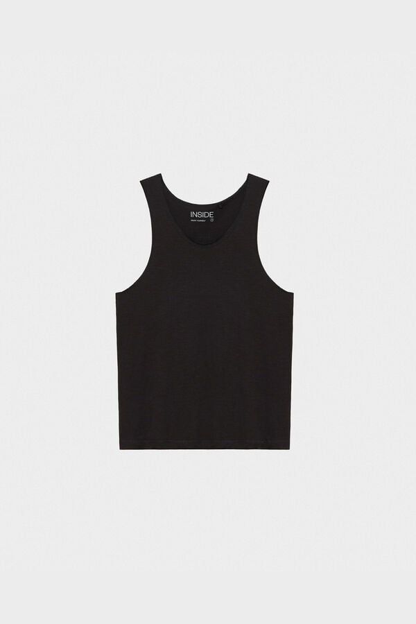Inside Basic vest top black