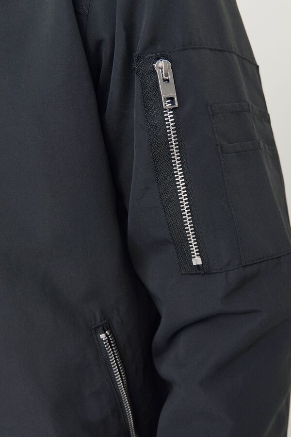 Jack & Jones Recycled bomber jacket black