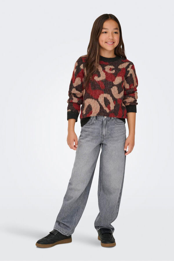 Only Girls Jersey leo de ni&ntilde;a negro