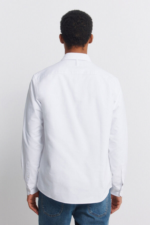 Springfield Negužvajuća oksford ko&scaron;ulja Bela