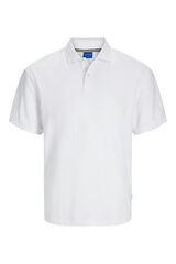 Springfield Plain fit polo shirt white