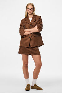 Pieces Saia curta camurça