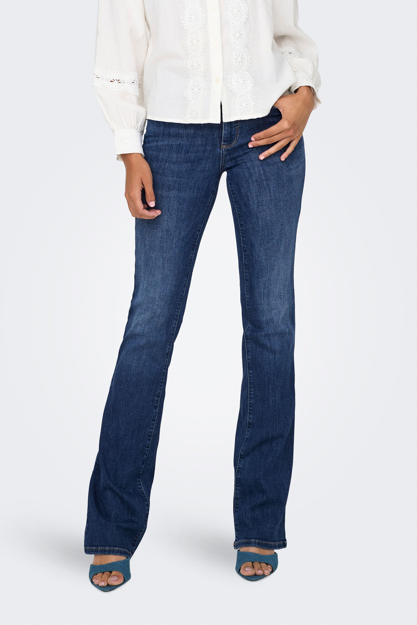 Only Cal&ccedil;a jeans boca de sino