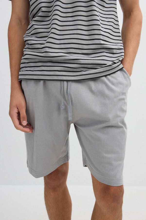 Inside Short pyjamas set grey