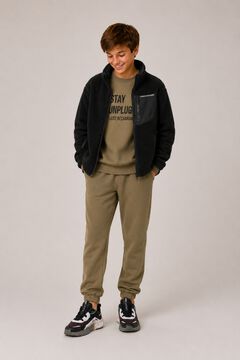 Name It Chaqueta de borreguito cuello alto