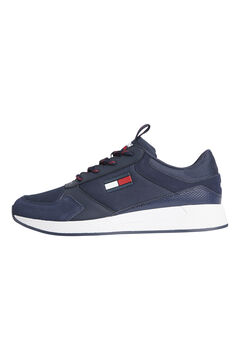 Springfield Navy Tommy Jeans flag running trainer navy