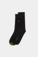 Springfield Essential embroidered logo socks black