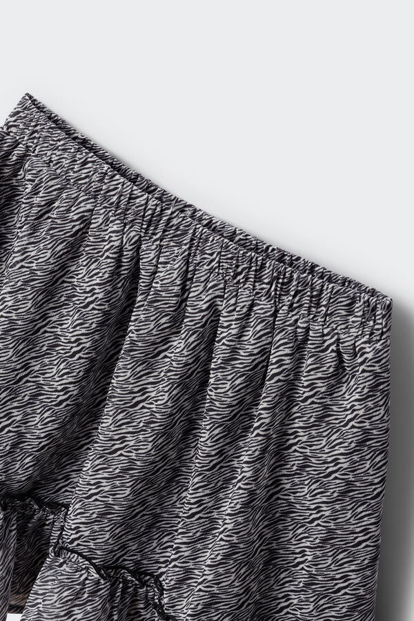 Springfield Kids Zebra suknja za devojčice Siva