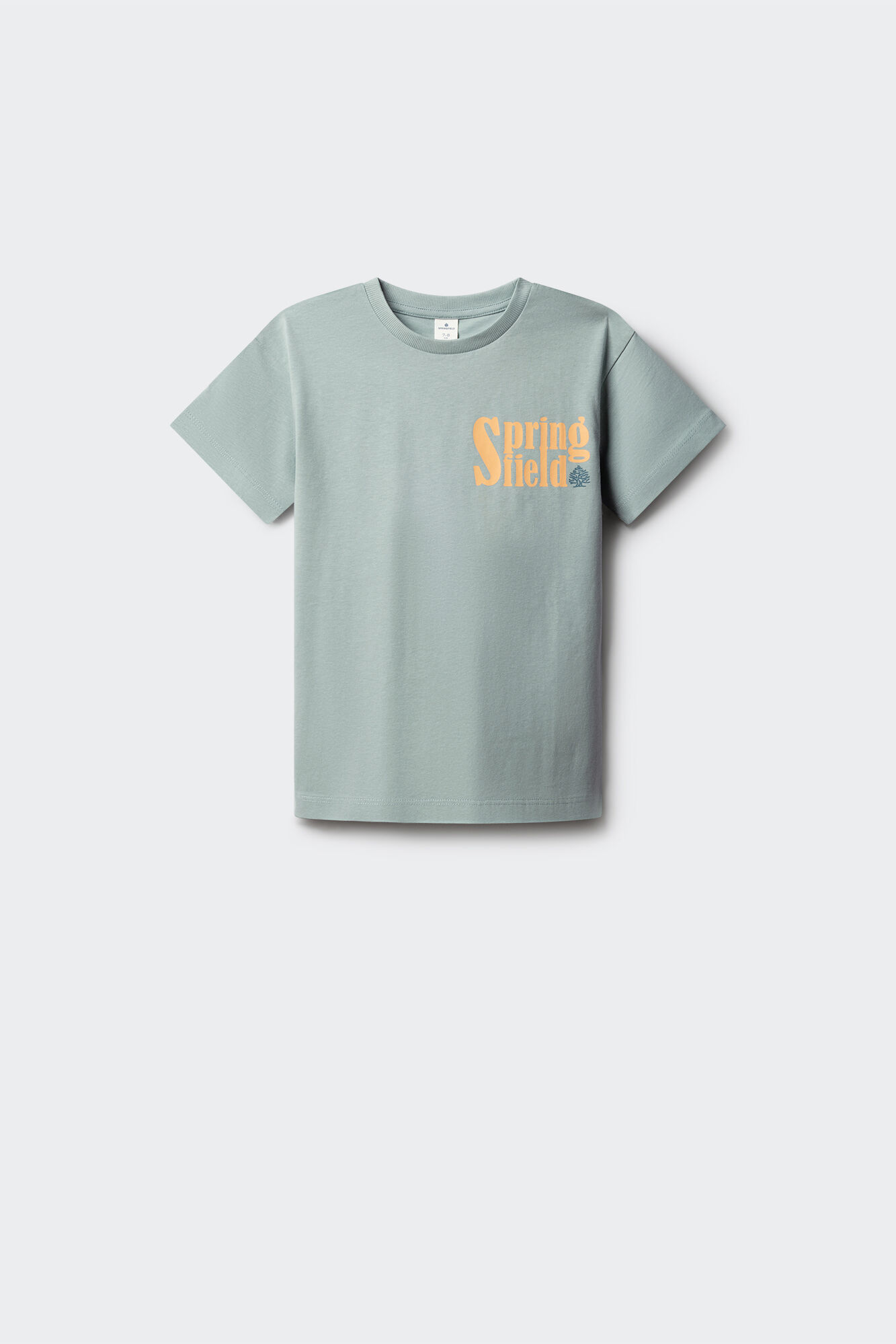 Springfield Kids T-shirt com mensagem Springfield para menino