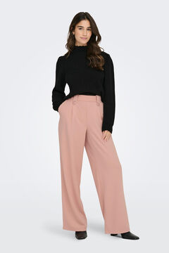 Springfield Women's palazzo dress trousers pink