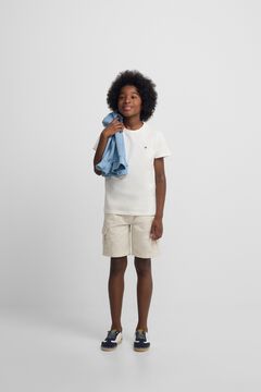 Silbon kids T-shirt de manga curta com minilog&oacute;tipo