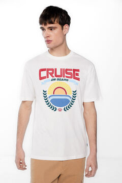 Springfield Camiseta cruise marfil