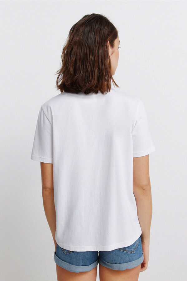 Springfield Floral short sleeve T-shirt printed