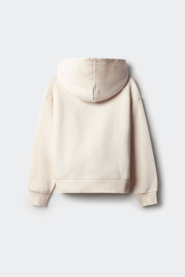 Springfield Kids Sudadera rayo niña. blanco