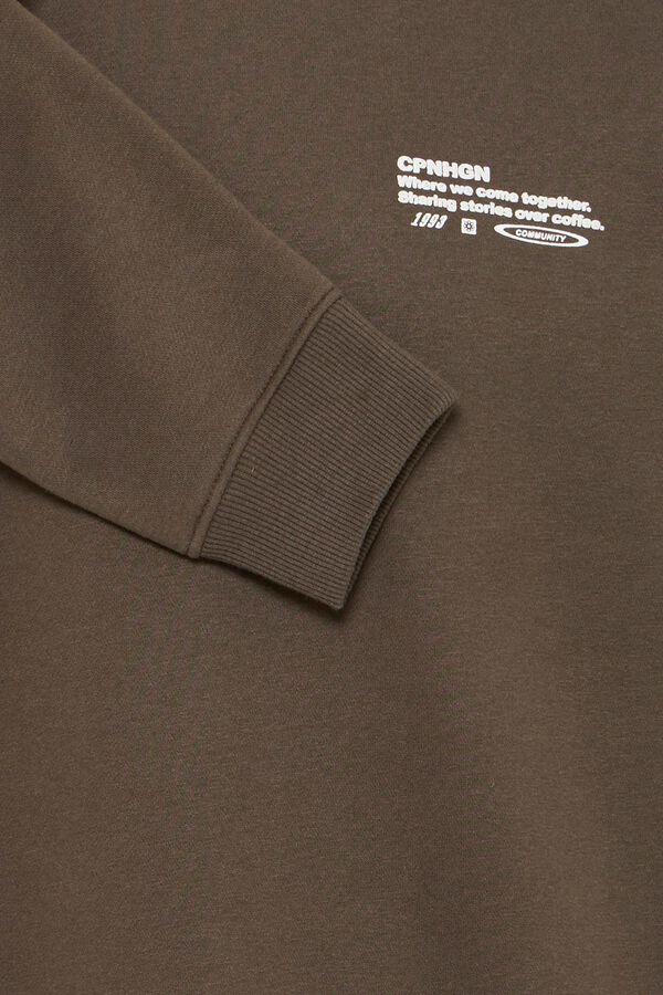 Blend Round neck sweatshirt nude