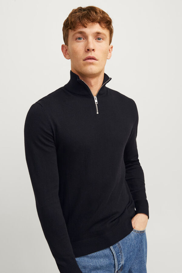 Jack & Jones Regular fit jumper Crna