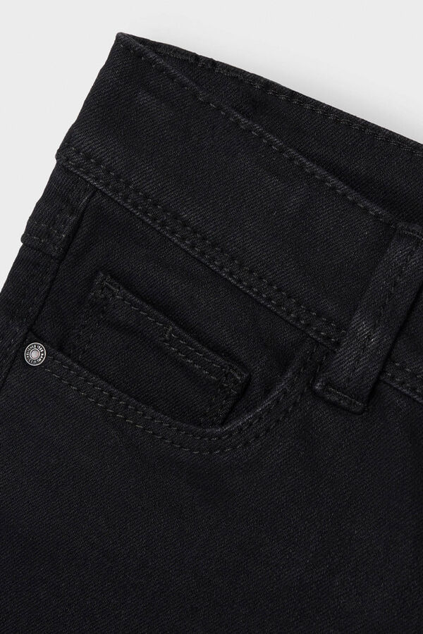 Name It Girl's bell-bottom jeans Crna