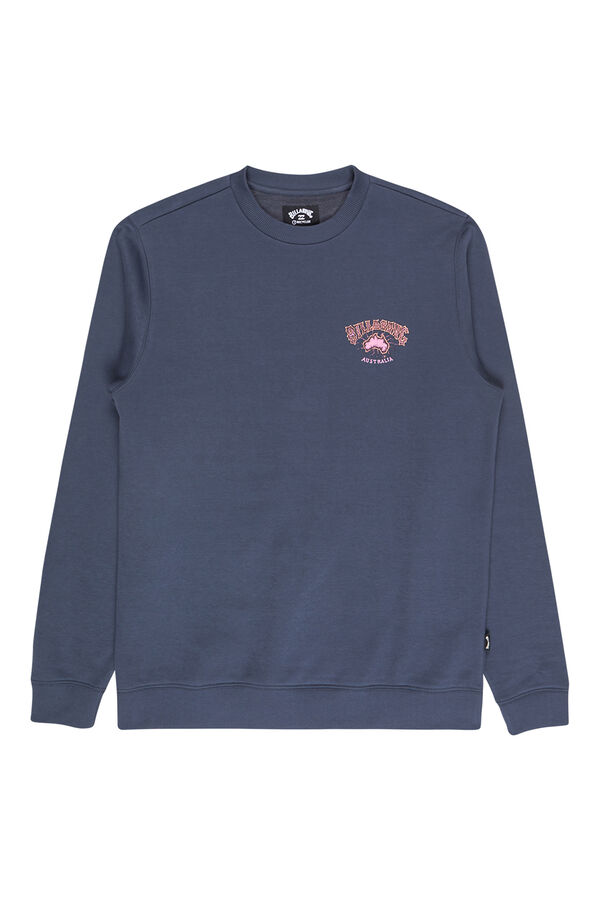 Billabong Sudadera cuello redondo azul