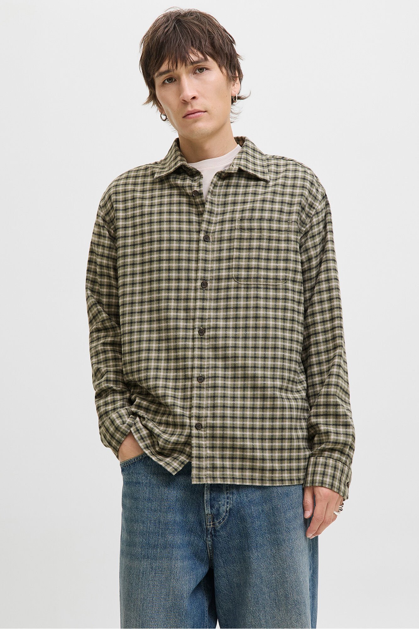 Jack & Jones Camisa xadrez regular fit
