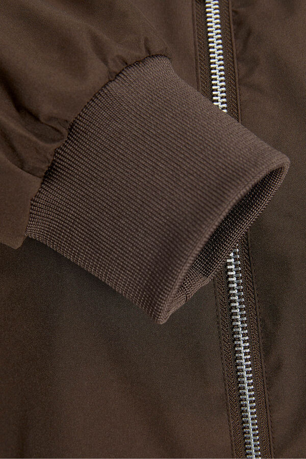 Jack & Jones Cazadora bomber marr&oacute;n