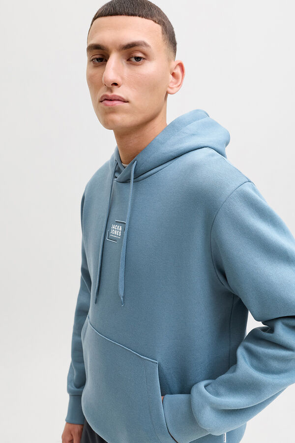 Jack & Jones Sudadera con capucha regular fit gris