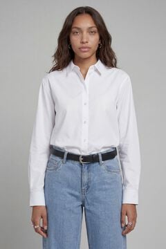 JJ REBEL Camisa regular em sarja