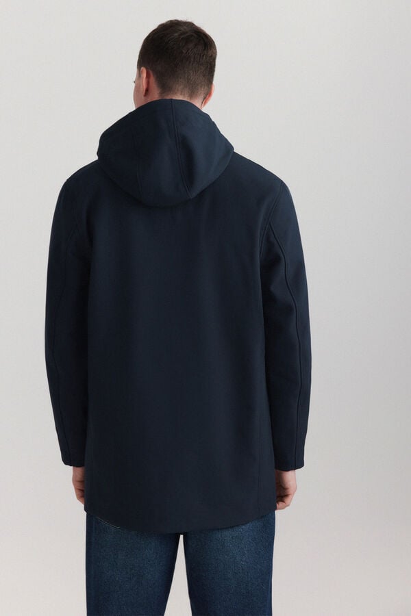 Springfield Softshell technical parka blue