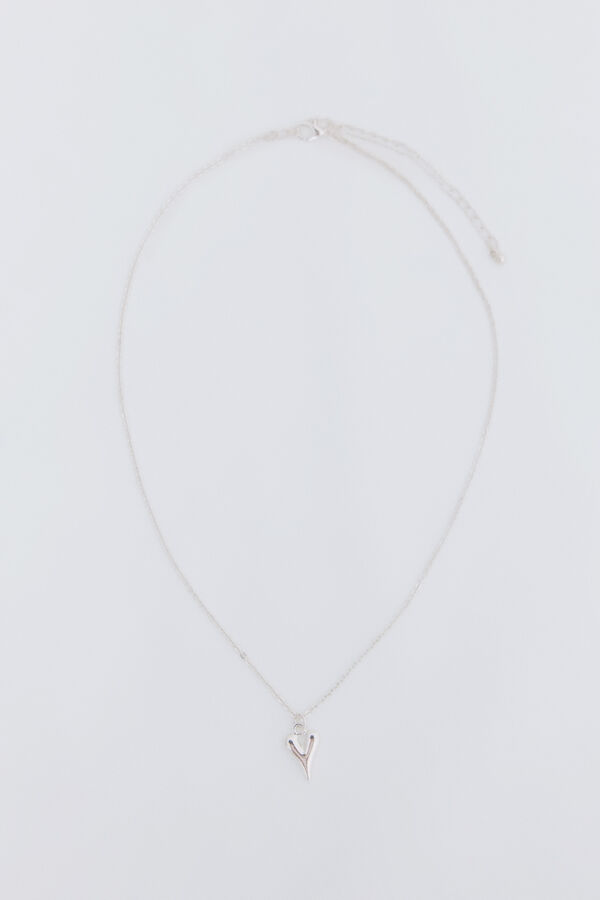 Springfield Ogrlica metalni lanac Siva