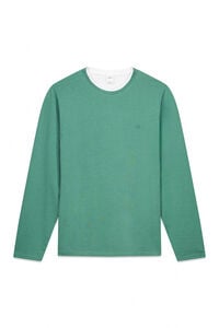 Springfield Double melange long sleeve T-shirt