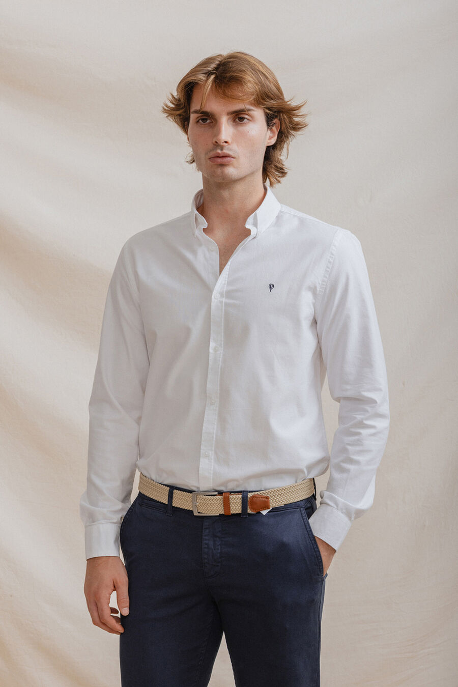 Camisa Oxford